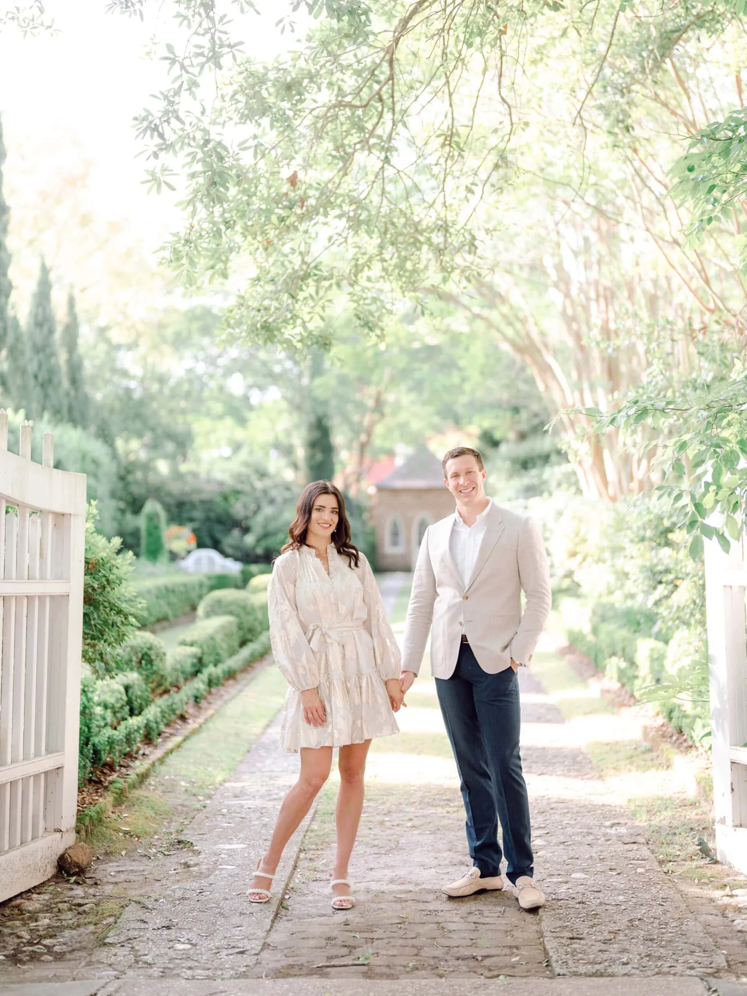 Charleston Battery and Rainbow Row Luxury Engagement Session Photos