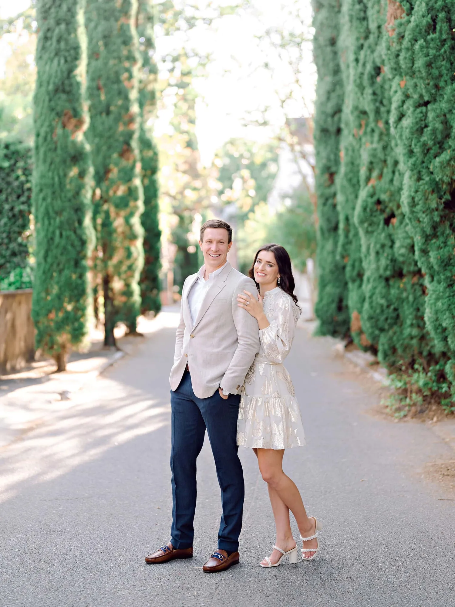 Charleston Battery and Rainbow Row Luxury Engagement Session Photos