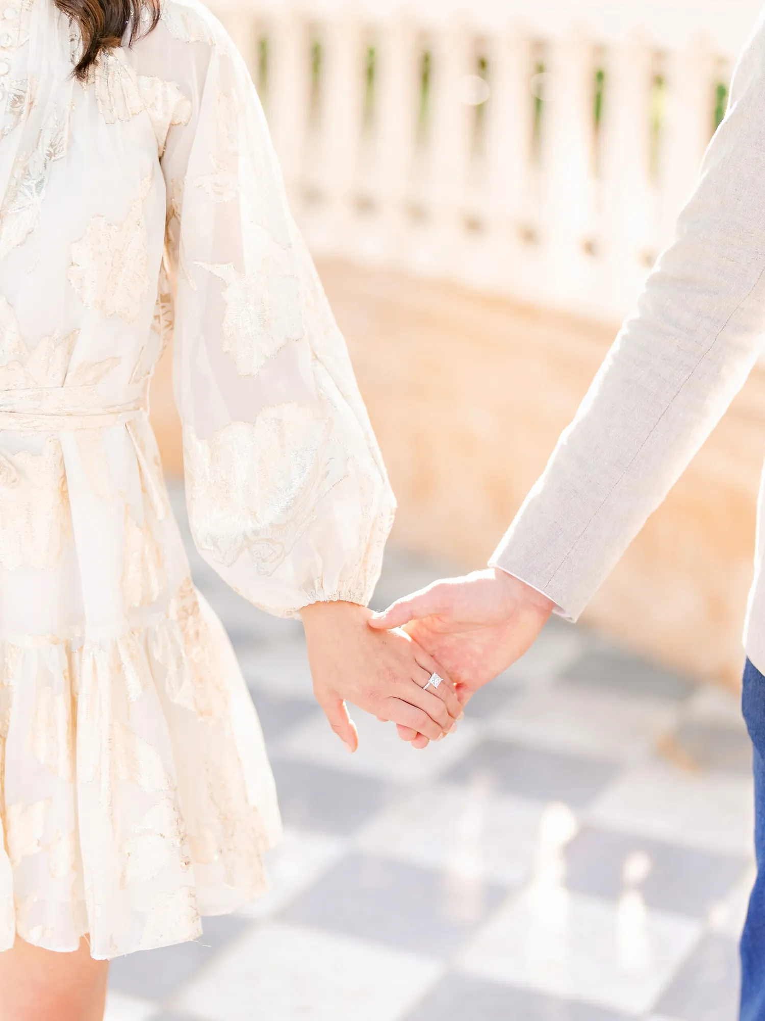 Charleston Battery and Rainbow Row Luxury Engagement Session Photos