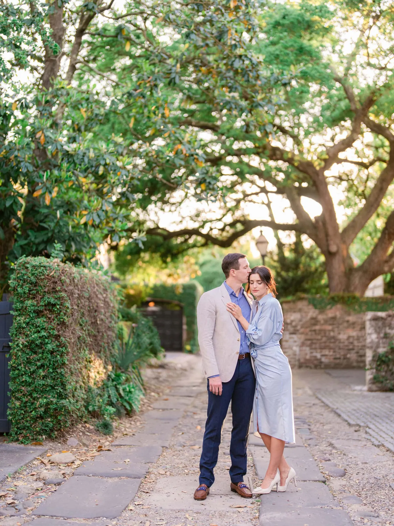 Charleston Battery and Rainbow Row Luxury Engagement Session Photos