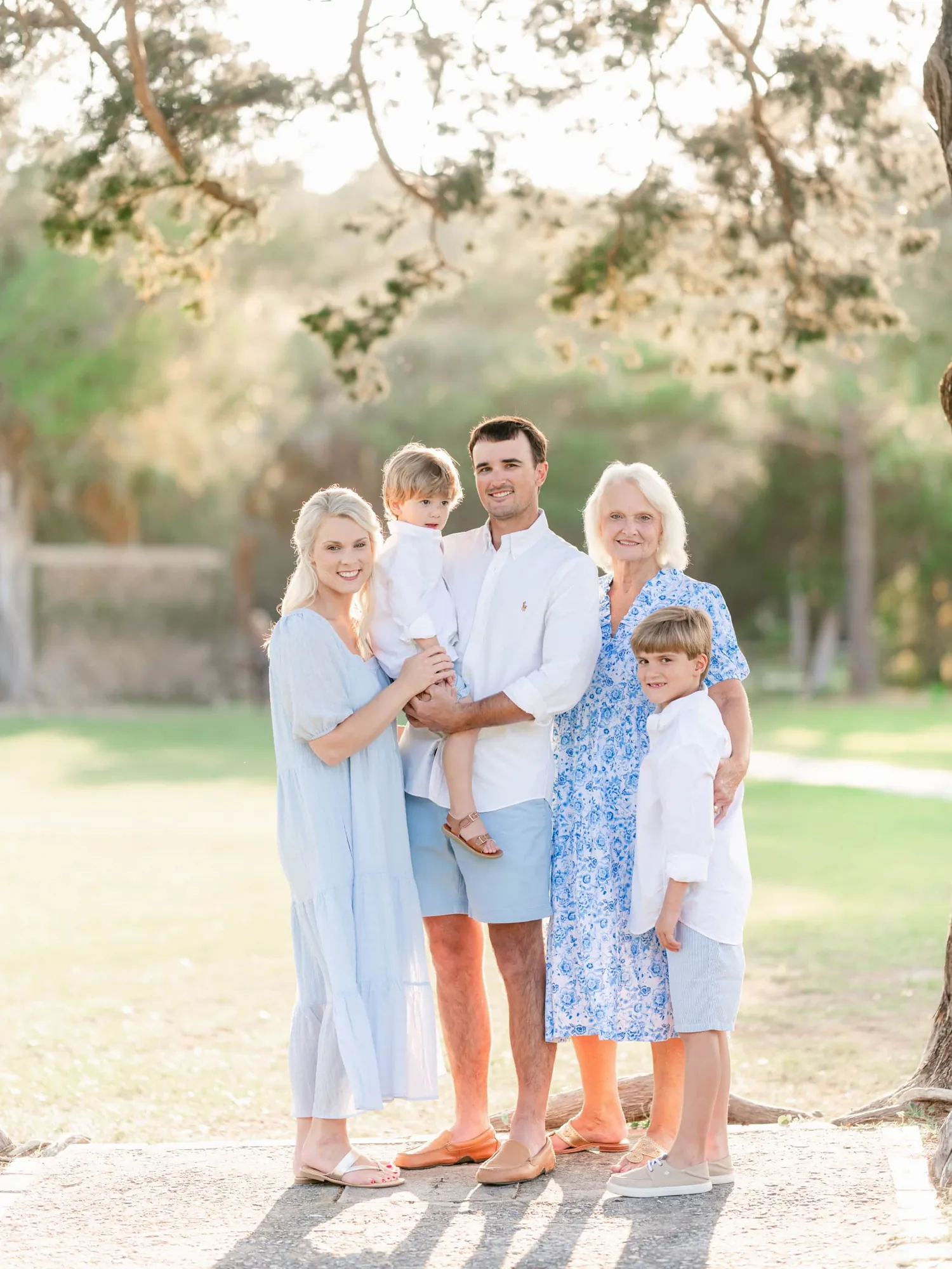 Alexander family beach portrait during their Myrtle Beach vacation