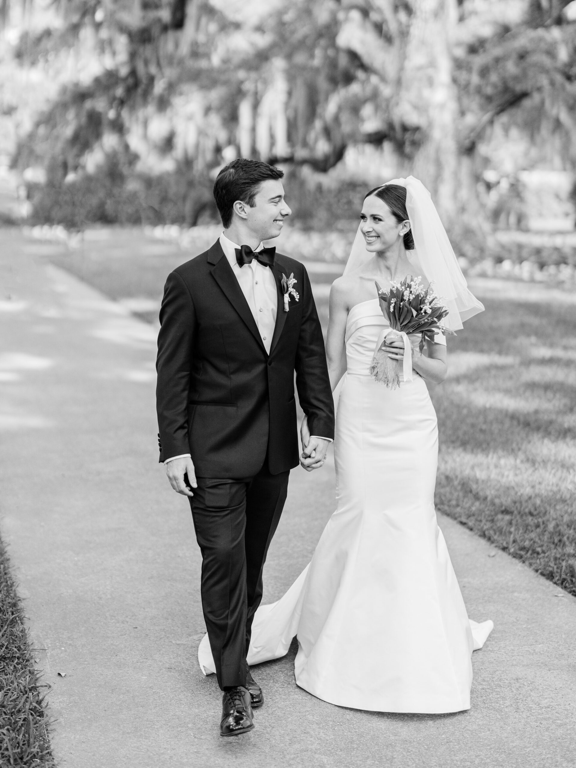 Brookgreen Garden Wedding Portraits - Luxury Wedding Photos in South Carolina