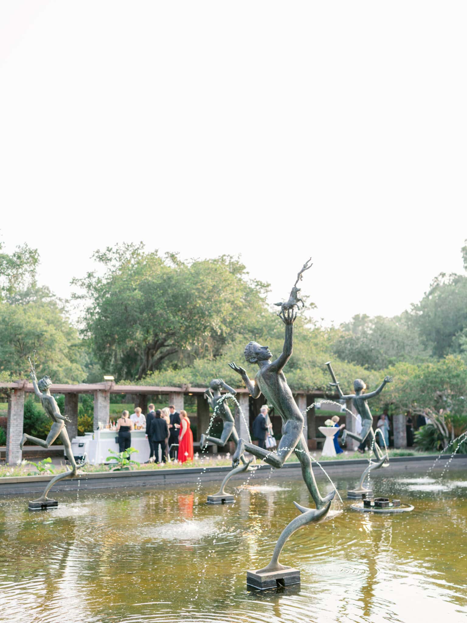 Brookgreen Garden Wedding Portraits - Luxury Wedding Photos in South Carolina