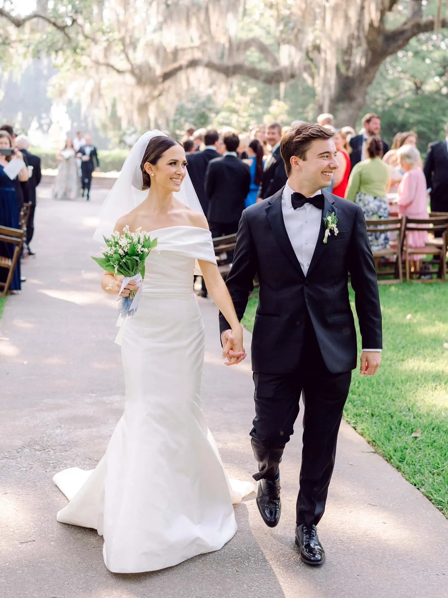 Brookgreen Garden Wedding Portraits - Luxury Wedding Photos in South Carolina
