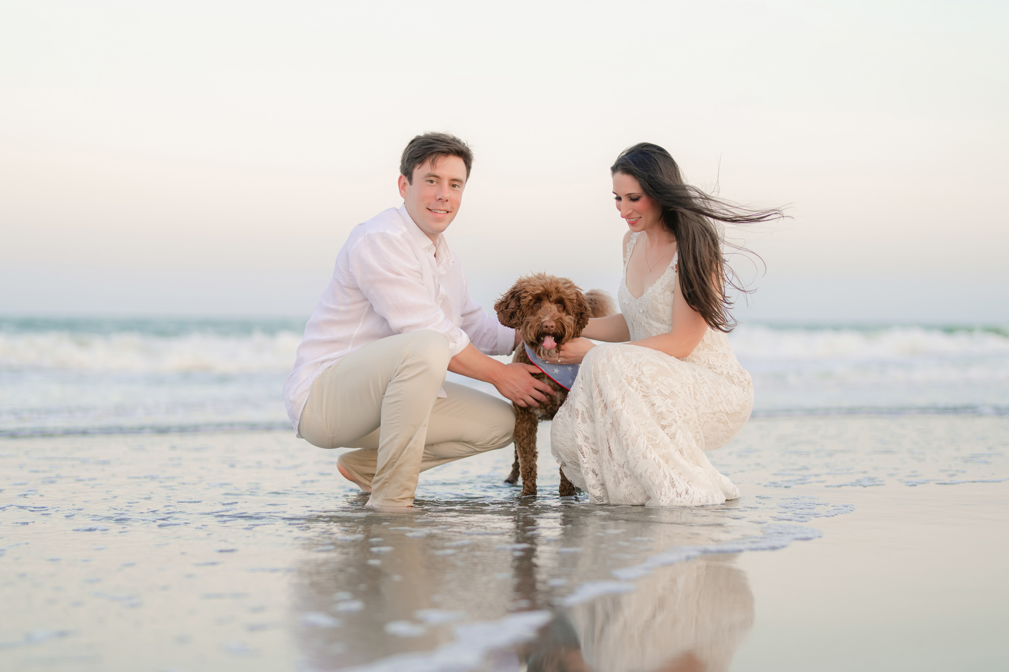 Debordieu Colony Engagement Session at the Beach 