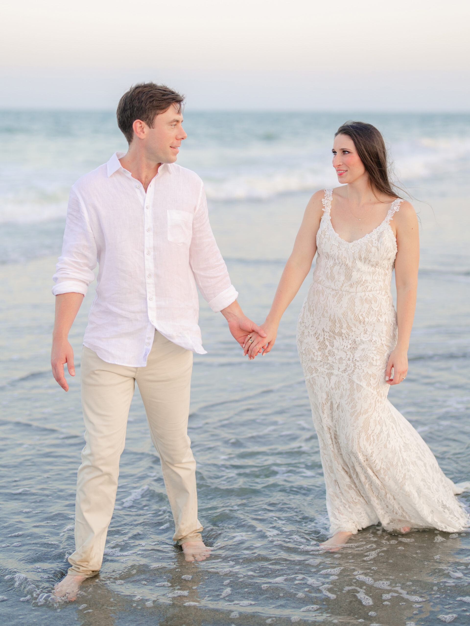 Debordieu Colony Beach Engagement Session and Beach Portriats
