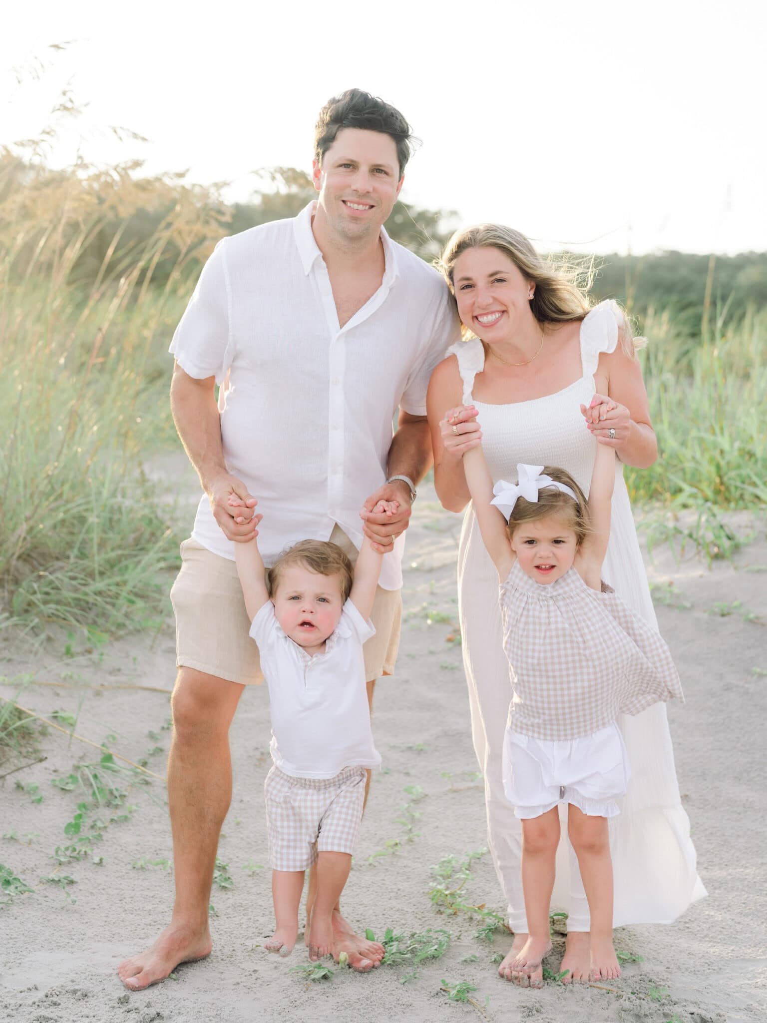 Murrells Inlet Family Session at Inlet Point Garden City 