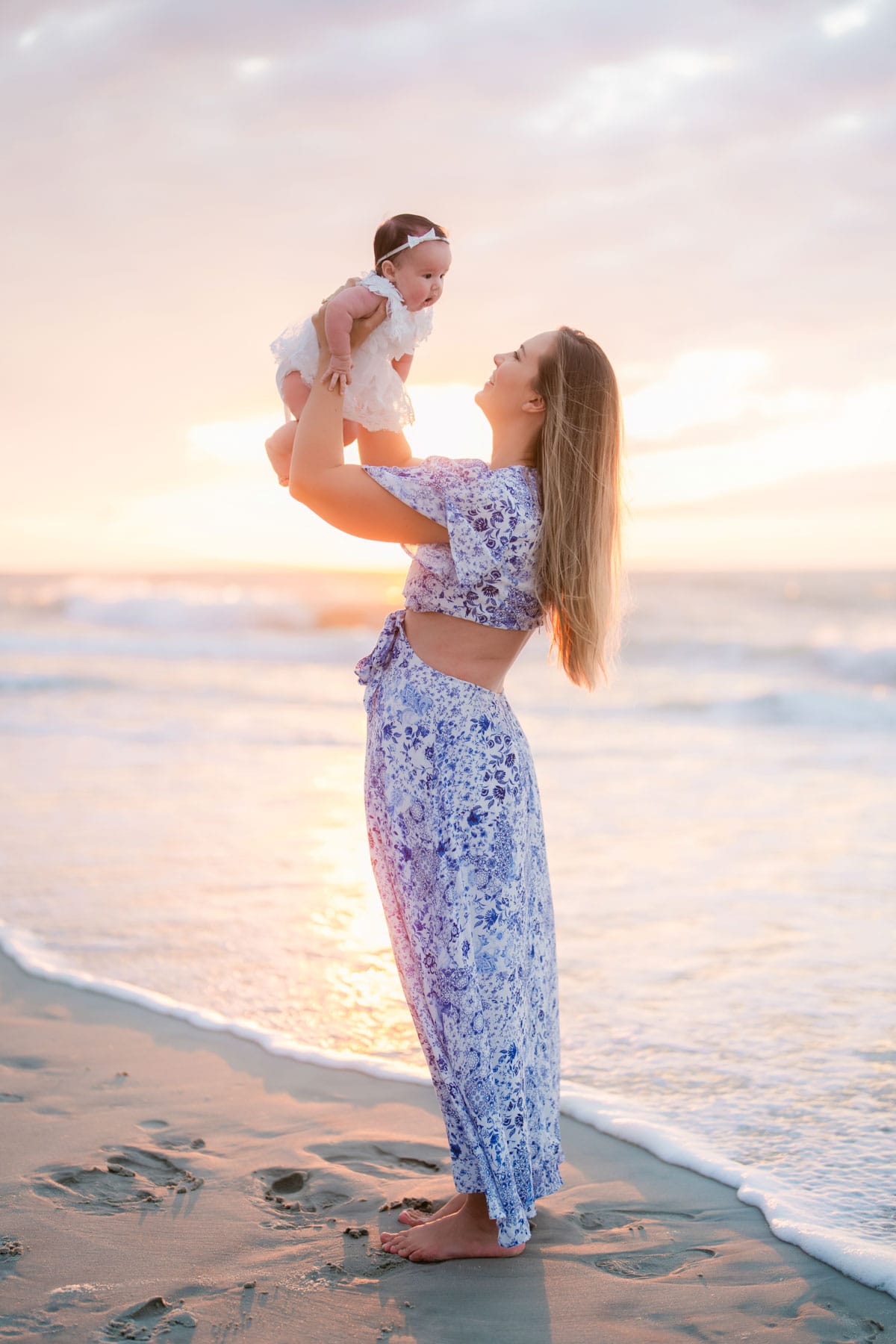 Sunrise Family Beach Photography in Myrtle Beach