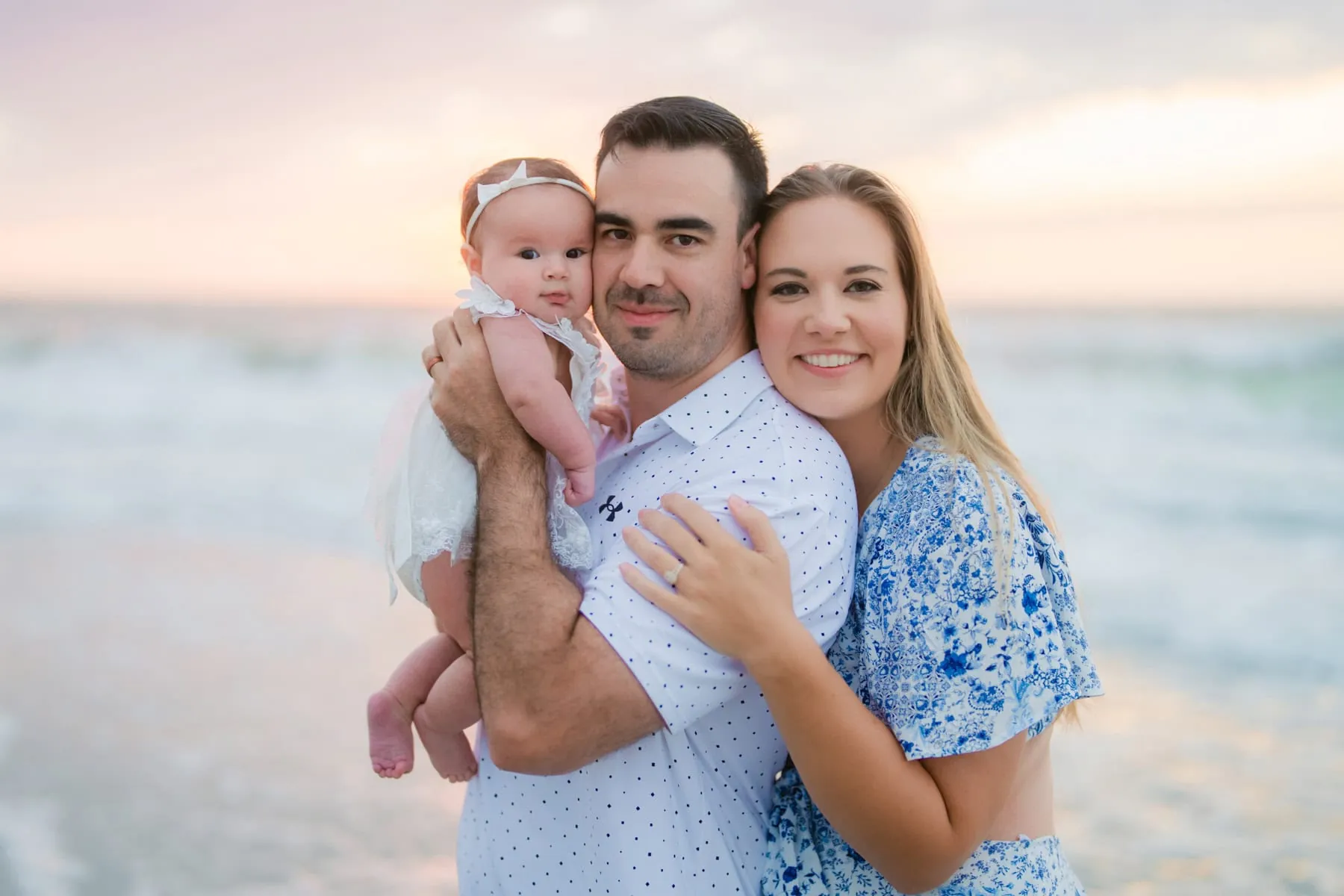 Sunrise Family Beach Photography in Myrtle Beach