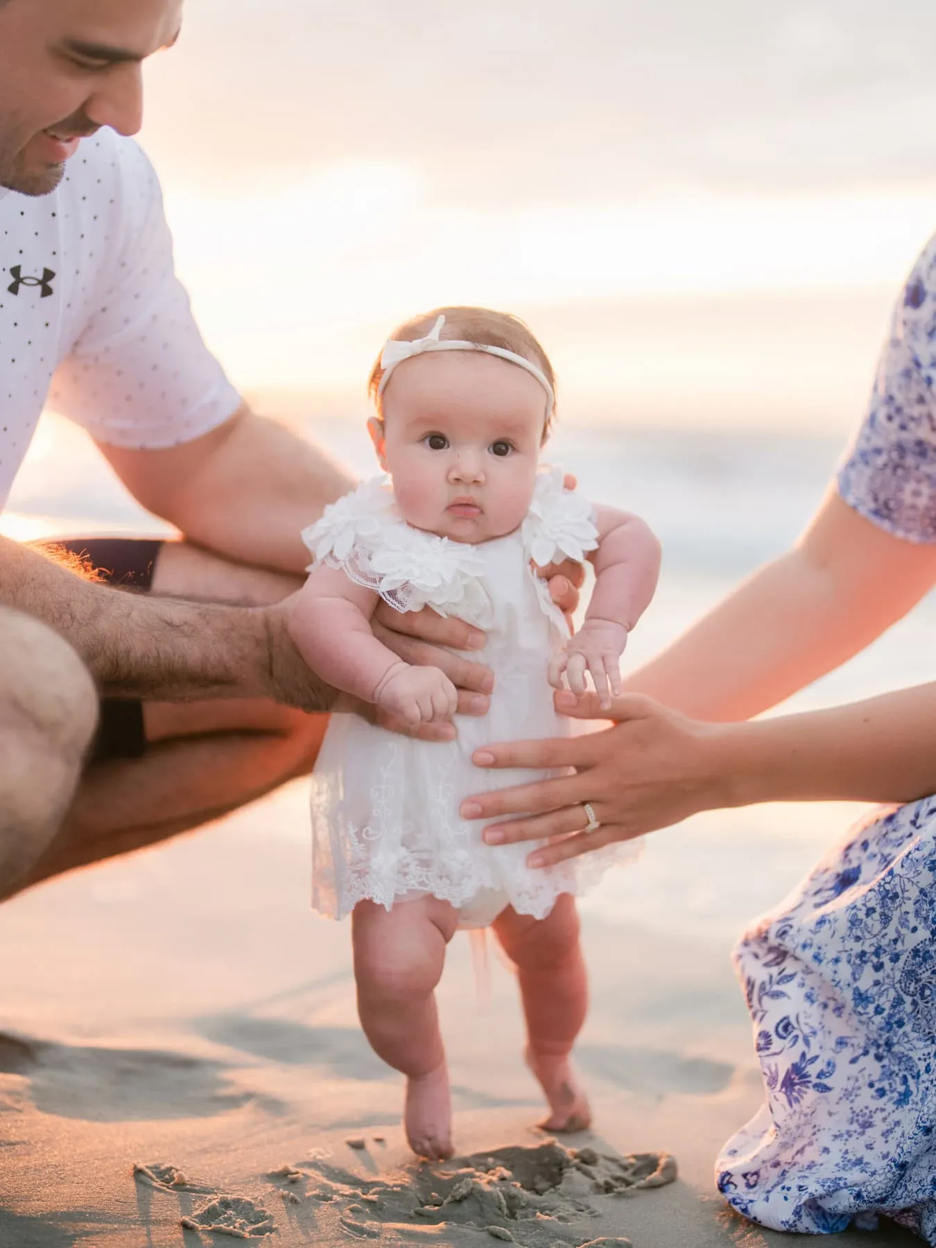 Sunrise Family Beach Photography in Myrtle Beach