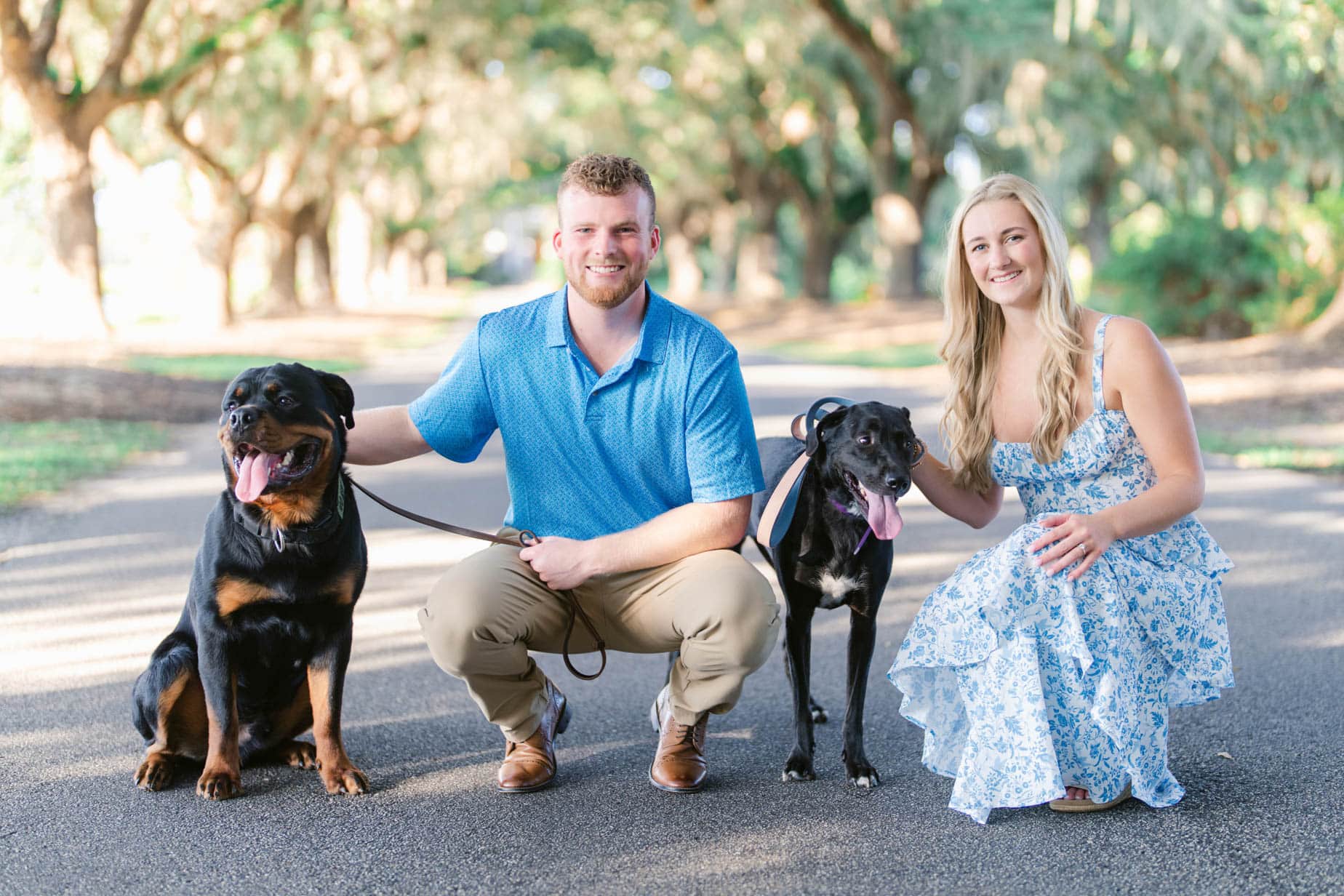 Romantic Sun-Kissed Engagement Session on Pawleys Island SC