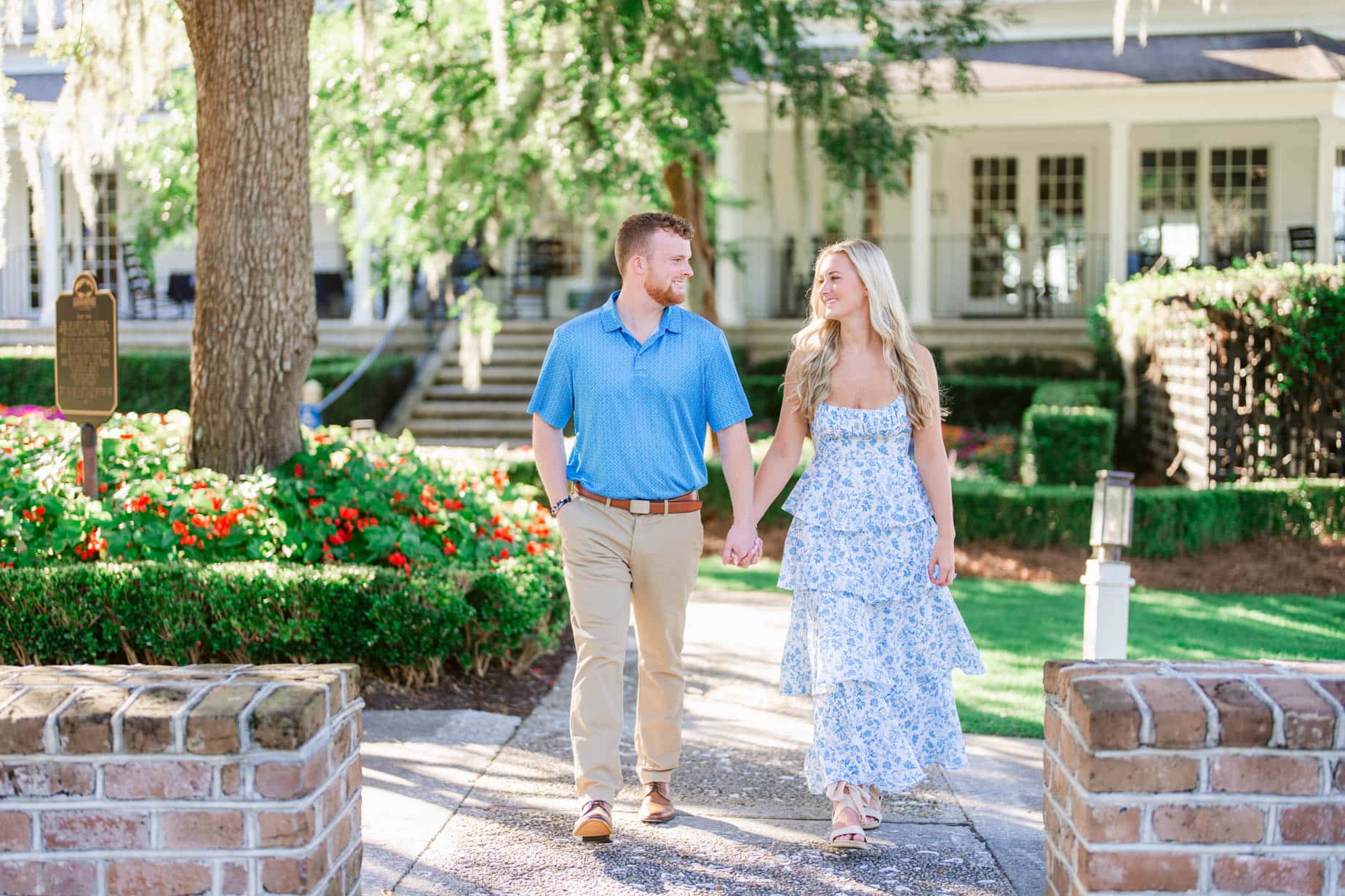 Romantic Sun-Kissed Engagement Session on Pawleys Island SC