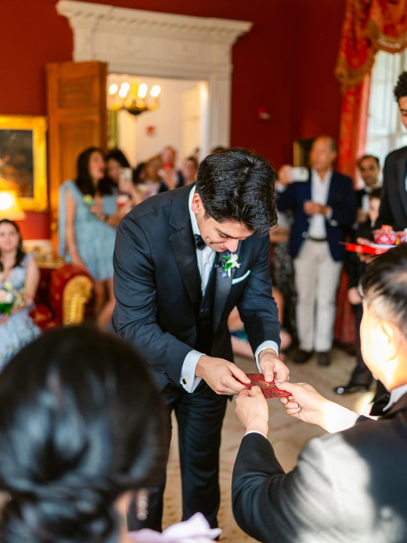 The William Aiken House | Charleston Wedding and Event Venue Chinese Tea Ceremony