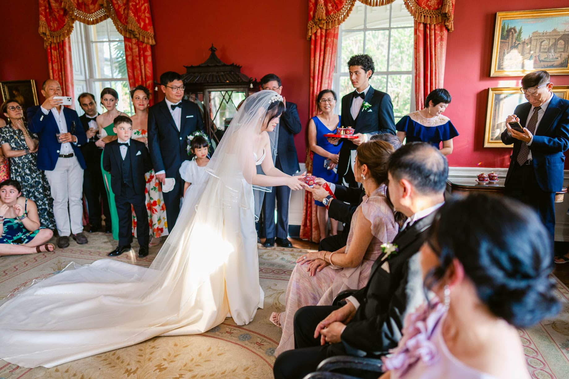 The William Aiken House | Charleston Wedding and Event Venue Chinese Tea Ceremony