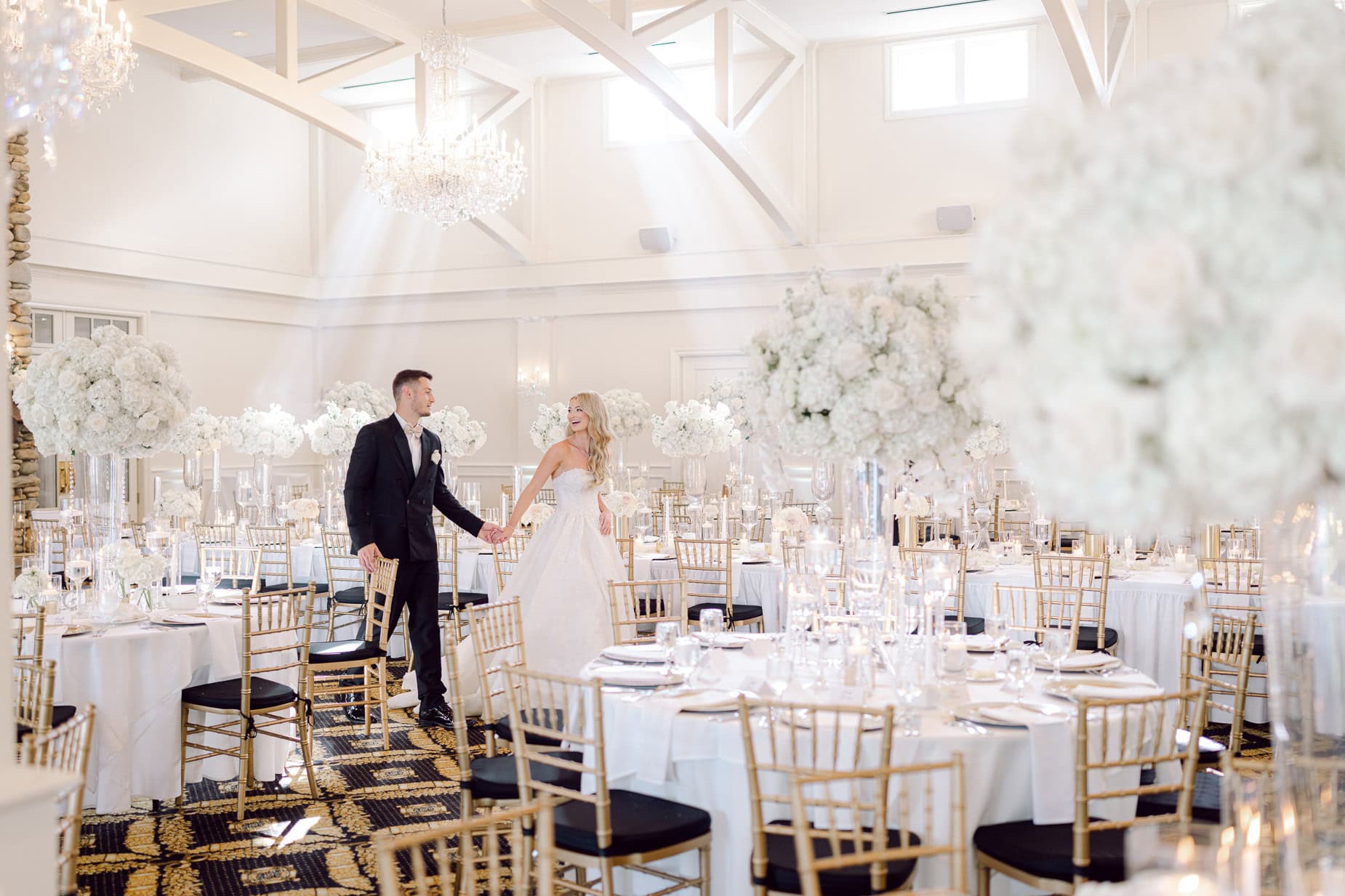 Trump National Charlotte Golf Club Wedding | Luxury Wedding on Lake Norman