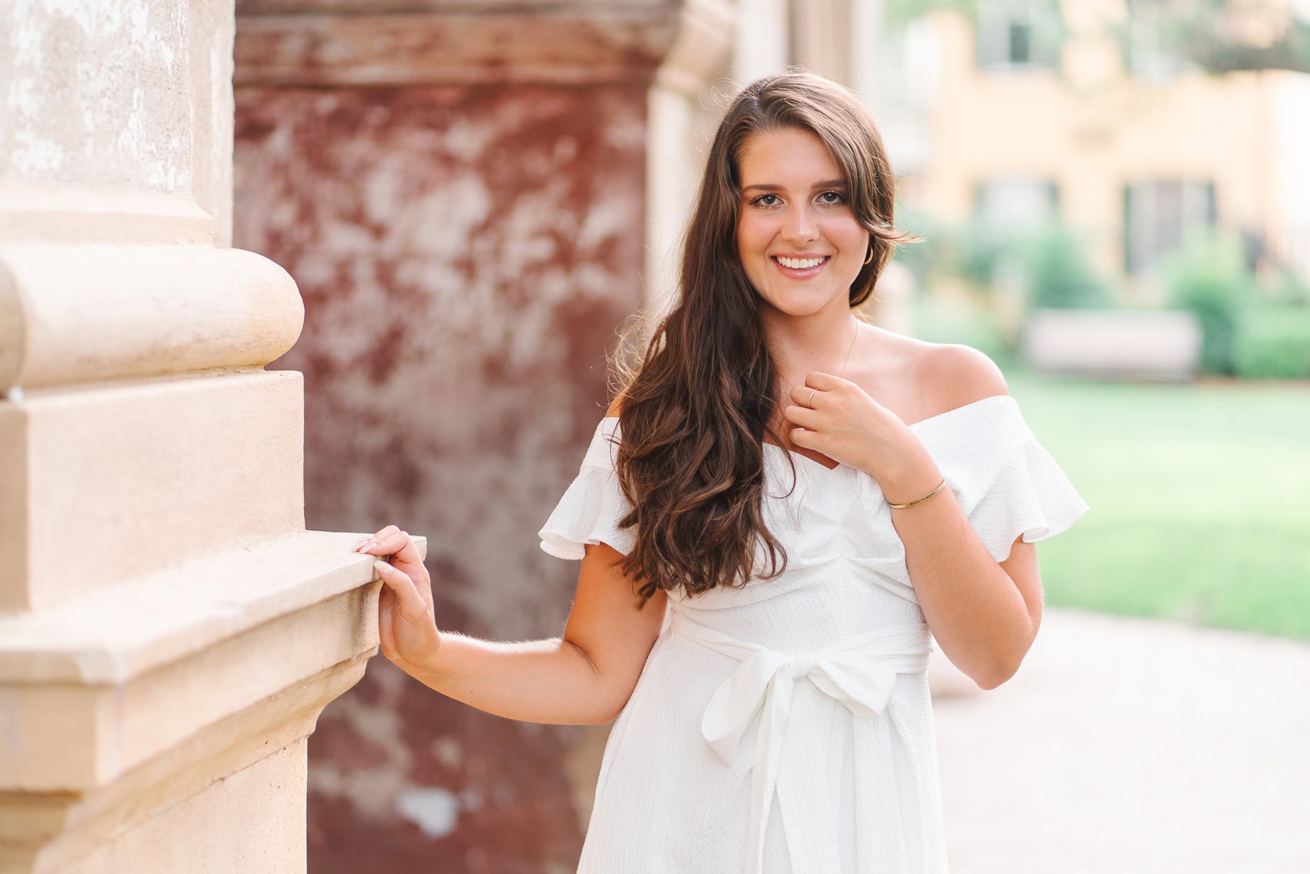 Graduation portraits at Randolph Hall, College of Charleston by Pasha Belman Photography