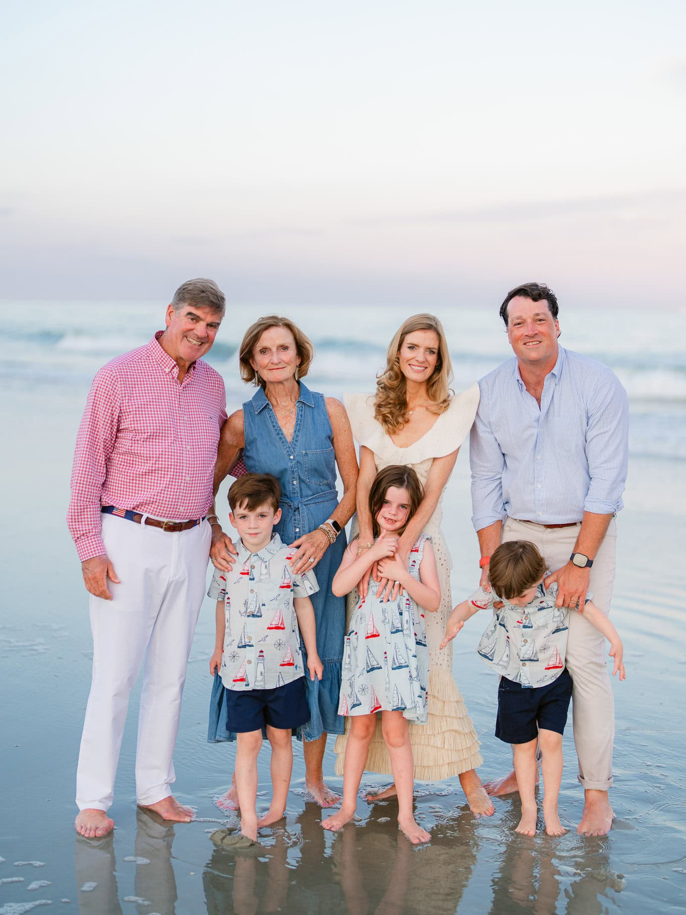 Myrtle Beach Family Photography at Sunset by Pasha Belman