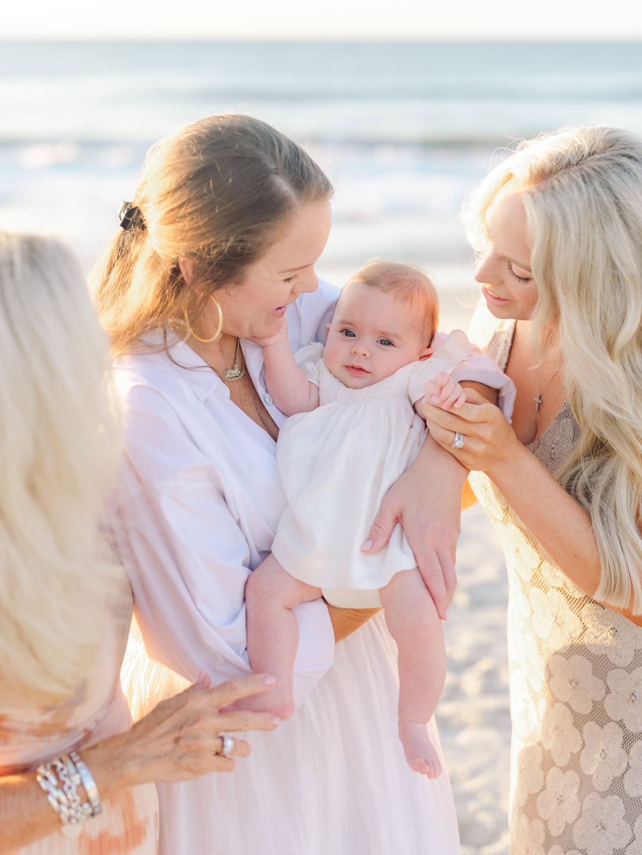 Pawleys Island family photography at sunrise