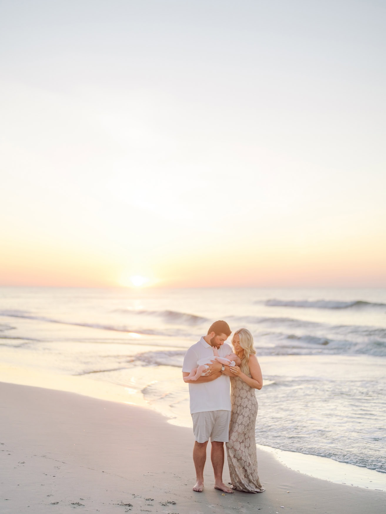 Grandparents with grandchildren during a Pawleys Island family photography session