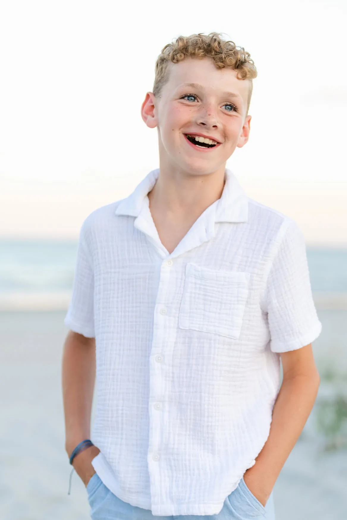 Murrells Inlet family photography session at Huntington Beach State Park during sunset