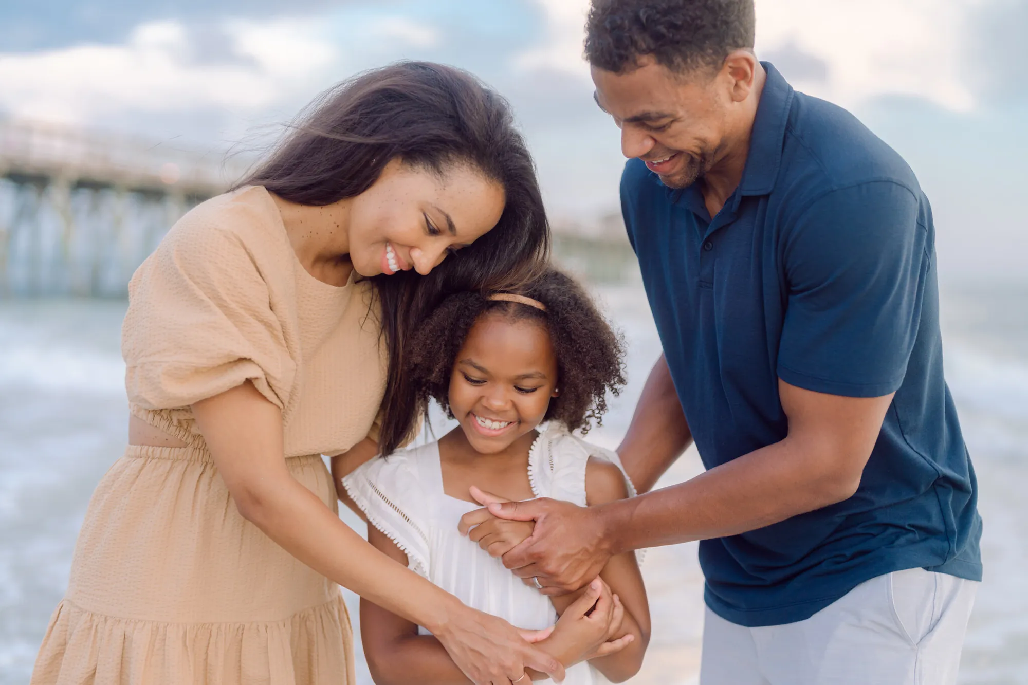 Family beach portraits in Myrtle Beach photo 26